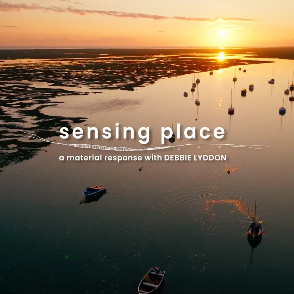 Sensing Place arts film for artist Debbie Lyddon: cinematography and drone filming